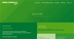 Desktop Screenshot of kvwl-consult.de